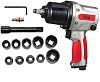 Пневмогайковерт ударный с набором головок Fubag IW900 1/2