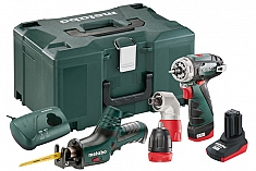 Комплект аккумуляторных инструментов Metabo Combo SET 2.2 10.8 V Quick Pro Комплект аккумуляторных инструментов Metabo Combo SET 2.2 10.8 V Quick Pro
