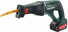 Аккумуляторная сабельная пила Metabo ASE 18 LTX 4,0 Ач