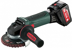 Аккумуляторная УШМ Metabo W 18 LTX 125 Quick Inox Аккумуляторная УШМ Metabo W 18 LTX 125 Quick Inox