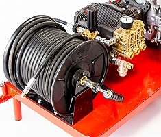 Барабан гидродинамического аппарата для прочистки канализации Brexit BrexJet Petrol 4000