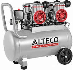 Безмасленный воздушный компрессор Alteco Aco 50L