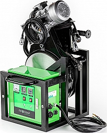 Бокс с электрощитом, торцевателем и нагревателем гидравлического стыкового сварочного аппарата для пластиковых труб Просвар С 400