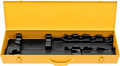 Чемодан комплекта быстросменных резьбонарезных головок с удлинителем Rems Eva S Set R 1/2"-3/4"-1" Чемодан комплекта быстросменных резьбонарезных головок с удлинителем Rems Eva S Set R 1/2"-3/4"-1"