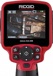 Дисплей и панель управления камеры для видеодиагностики Ridgid micro CA-350 Дисплей и панель управления камеры для видеодиагностики Ridgid micro CA-350