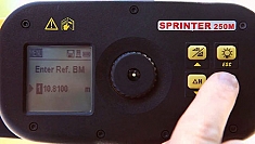 Дисплей цифрового нивелира Leica Sprinter 250М Дисплей цифрового нивелира Leica Sprinter 250М