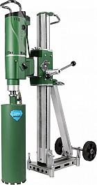 Двигатель для алмазного бурения Bycon DMP-352 со станиной Двигатель для алмазного бурения Bycon DMP-352 со станиной