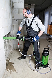 Эксплуатация дрели для алмазного сверления Eibenstock ETN 162/3 Эксплуатация дрели для алмазного сверления Eibenstock ETN 162/3