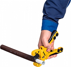 Эксплуатация ножниц для гофрированных, пластиковых и металлопластиковых труб Rems Ros P 26/SW 35 S