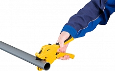 Эксплуатация ножниц для пластиковых и металлопластиковых труб Rems Ros P 42 S