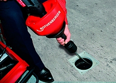 Эксплуатация прочистной машины барабанного типа Rothenberger Rospimatic Эксплуатация прочистной машины барабанного типа Rothenberger Rospimatic