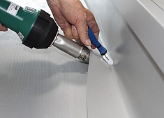 Эксплуатация тефлонового прижима для угловых швов Herz Эксплуатация тефлонового прижима для угловых швов Herz