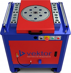 Электрический гибочный станок для арматуры с доводчиком Vektor GW42SA