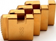 Гребенки клуппа электрического резьбонарезного Hongli SQ30-2B 1/2"-2" BSPT R HSS TiN Гребенки клуппа электрического резьбонарезного Hongli SQ30-2B 1/2"-2" BSPT R HSS TiN