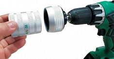 Использование адаптера для гратоснимателя под дрель Icomar Mini 8-35 мм Использование адаптера для гратоснимателя под дрель Icomar Mini 8-35 мм