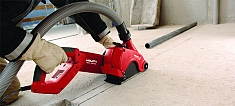 Использование алмазного штробореза Hilti DCH 180-SL 230V E Использование алмазного штробореза Hilti DCH 180-SL 230V E