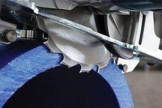 Использование электрического трубореза для резки пластиковых труб Ritmo Topgear 630 Использование электрического трубореза для резки пластиковых труб Ritmo Topgear 630