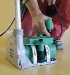 Использование электрофрезы для расшивки шва Leister Groover