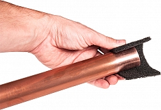 Использование губки для зачистки медных труб Rems Cu-Vlies 10 шт. Использование губки для зачистки медных труб Rems Cu-Vlies 10 шт.