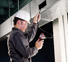 Использование камеры для видеодиагностики Ridgid micro CA-150 Использование камеры для видеодиагностики Ridgid micro CA-150