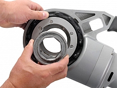 Использование клуппа электрического резьбонарезного Ridgid 690-I