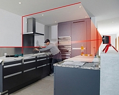 Использование лазерного нивелира Leica Lino L2+ Использование лазерного нивелира Leica Lino L2+