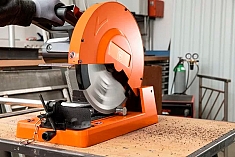 Использование пильного полотна для нержавеющей стали Fein Stainless Steel Cutting 355×25,4×2,4 мм