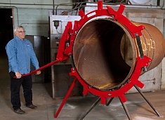 Использование поворотного роторного трубореза Reed Rotary Cutter RC42S