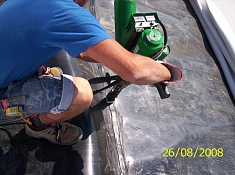 Использование ручного сварочного экструдера Dohle ExOn 6 Использование ручного сварочного экструдера Dohle ExOn 6