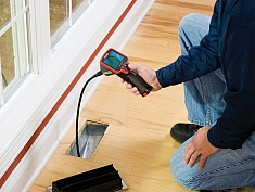 Использование ручной камеры для видеодиагностики Ridgid micro CA-150 Использование ручной камеры для видеодиагностики Ridgid micro CA-150