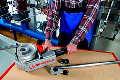 Использование трубогибов электрических Rothenberger Robend 4000 Basic Set