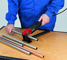 Использование трубореза электрического Roller SmartCut Использование трубореза электрического Roller SmartCut