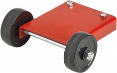 Колеса 4-х валковых вальцов для прикатки линолеума Romus 50 кг Колеса 4-х валковых вальцов для прикатки линолеума Romus 50 кг