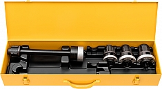 Комплект быстросменных резьбонарезных головок с удлинителем Rems Eva S Set R 1/2"-3/4"-1" Комплект быстросменных резьбонарезных головок с удлинителем Rems Eva S Set R 1/2"-3/4"-1"