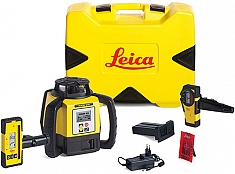 Комплектация лазерного ротационного нивелира Leica Rugby 670 / 680 Комплектация лазерного ротационного нивелира Leica Rugby 670 / 680