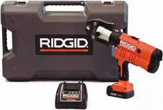 Комплектация пресс-пистолета электрогидравлического аккумуляторного Ridgid RP 340-B Standard Комплектация пресс-пистолета электрогидравлического аккумуляторного Ridgid RP 340-B Standard
