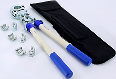 Комплектация ручного радиального пресс-инструмента для металлопластиковых труб Henco M-BH Комплектация ручного радиального пресс-инструмента для металлопластиковых труб Henco M-BH