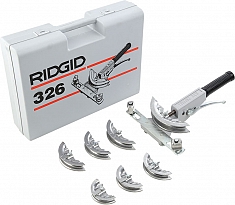 Комплектация трубогибов арбалетных для метрических медных труб Ridgid 326