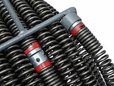 Комплекты стандартных прочистных спиралей в барабане Voll Standard 32 мм × 4,5 м × 5 шт. Комплекты стандартных прочистных спиралей в барабане Voll Standard 32 мм × 4,5 м × 5 шт.