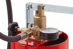 Конструкция опрессовщика ручного вертикального MGF 60 бар Конструкция опрессовщика ручного вертикального MGF 60 бар