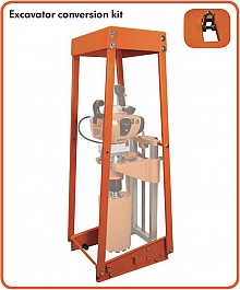 Крепление для экскаватора керноотборника бензинового для асфальтобетона Golz KB350 Крепление для экскаватора керноотборника бензинового для асфальтобетона Golz KB350