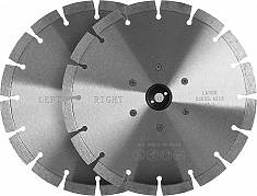 Левый алмазный диск Messer Cut-n-Break Left 230 мм