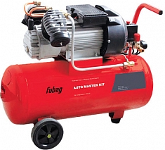 Маслянный компрессор с ресивером на 50 л Fubag Auto Master Kit