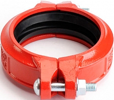 Муфты грувлоки жесткие стандартные Lede XGQT1-114 вид сбоку