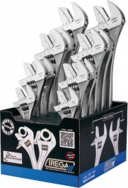 Набор разводных ключей с реверсивной губкой Irega 92WR Набор разводных ключей с реверсивной губкой Irega 92WR