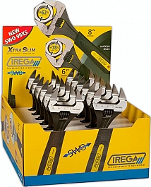 Набор разводных ключей с тонкими губками Irega ErgoTop SWO 99XS-6" Набор разводных ключей с тонкими губками Irega ErgoTop SWO 99XS-6"