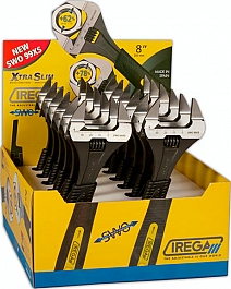 Набор разводных ключей с тонкими губками Irega ErgoTop SWO 99XS-8" Набор разводных ключей с тонкими губками Irega ErgoTop SWO 99XS-8"