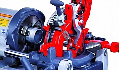 Нарезка резьбы на резьбонарезном станке Rothenberger Ropower 50 R Нарезка резьбы на резьбонарезном станке Rothenberger Ropower 50 R