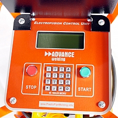 Панель управления аппарата для электромуфтовой сварки полиэтиленовых труб Advance Welding ACT3