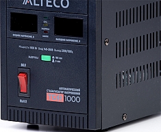 Панель управления автоматического стабилизатора напряжения Alteco TDR 1000